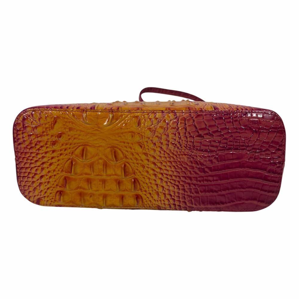 Brahmin Felicity Melbourne Leather Backpack Passion Fruit Sunset - Picture 6 of 12